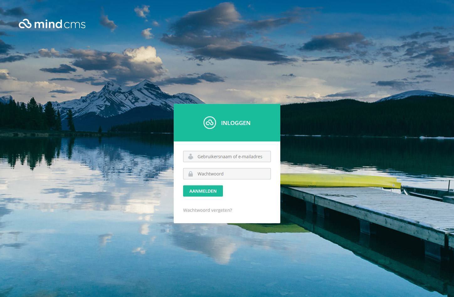 Mindcms login page