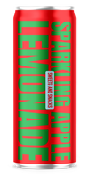 Sparkling apple can