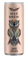 MaxBrew latte iced coffee